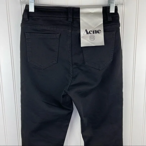 Acne Studios New Skin 5 Used Black Jeans Size 28 / 32 - Picture 8 of 12